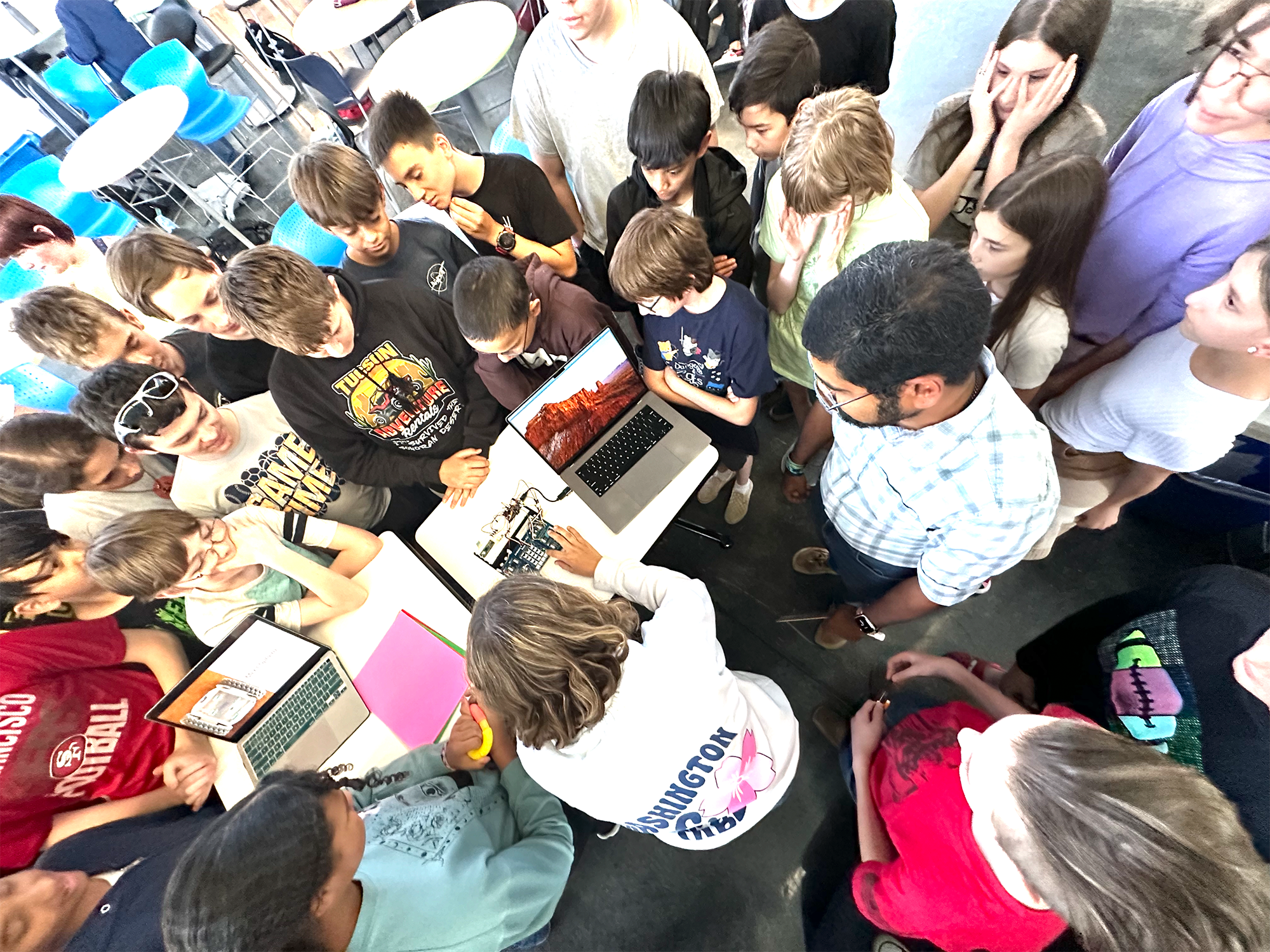 Teaching Sensors and Robotics to High School Students | The Center for ...